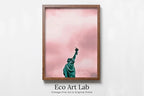 Framed view of Statue of Liberty Art Print. Statue of Liberty Wall Art. New York City Art Print. New York Wall Art Decor. Printable digital Download. – printable wall art digital download.
