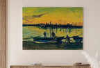 Second included artwork preview from Stevedores in Arles. Vincent van Gogh Printable Famous Art Print. Instant Download van Gogh Print. Vintage Nautical Painting. Fine Art Print featuring various scenes.
