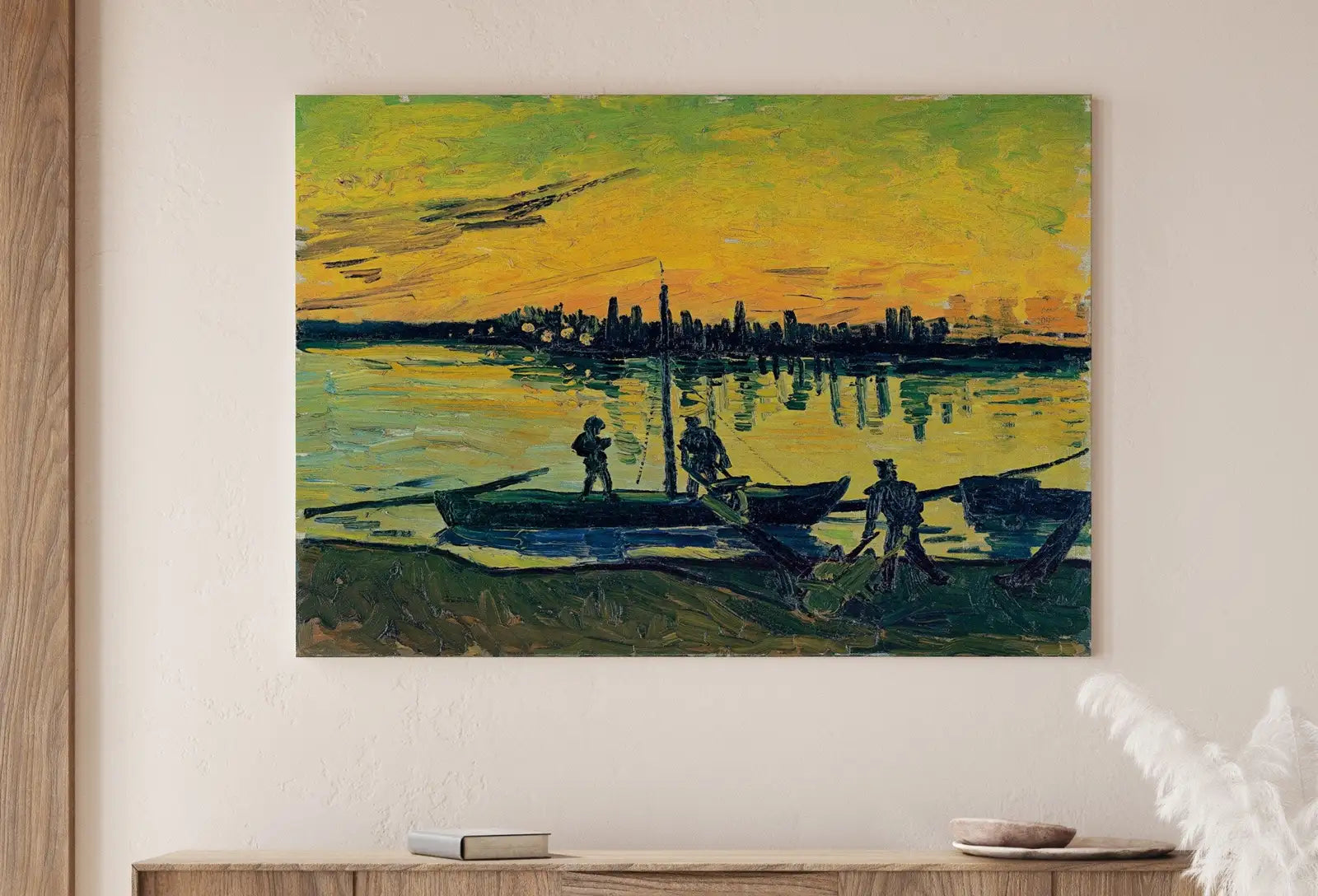 Les Portefaix à Arles. Vincent van Gogh - Impression d’Art Célèbre à Imprimer. Téléchargement Instantané, Impression van Gogh. Peinture Nautique Vintage. Impression d’art.