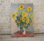Second included artwork preview from Sunflowers Painting Famous Claude Monet Art Print. Instant Download Floral Printable Monet Fine Art Bouquet of Sunflowers Vintage Painting featuring various scenes.
