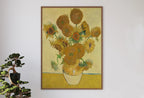 Included artwork preview showing first selection of artworks from Sunflowers Painting Famous van Gogh Art Print. Instant Download Printable van Gogh Fine Art Sunflowers Vintage Still Life Painting.