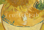 Second included artwork preview from Sunflowers Painting Famous van Gogh Art Print. Instant Download Printable van Gogh Fine Art Sunflowers Vintage Still Life Painting featuring various scenes.