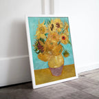 Sunflowers Painting Famous van Gogh Art Print. Instant Download Printable van Gogh Fine Art Vase With Twelve Sunflowers Vintage Painting. – Printable Wall Art