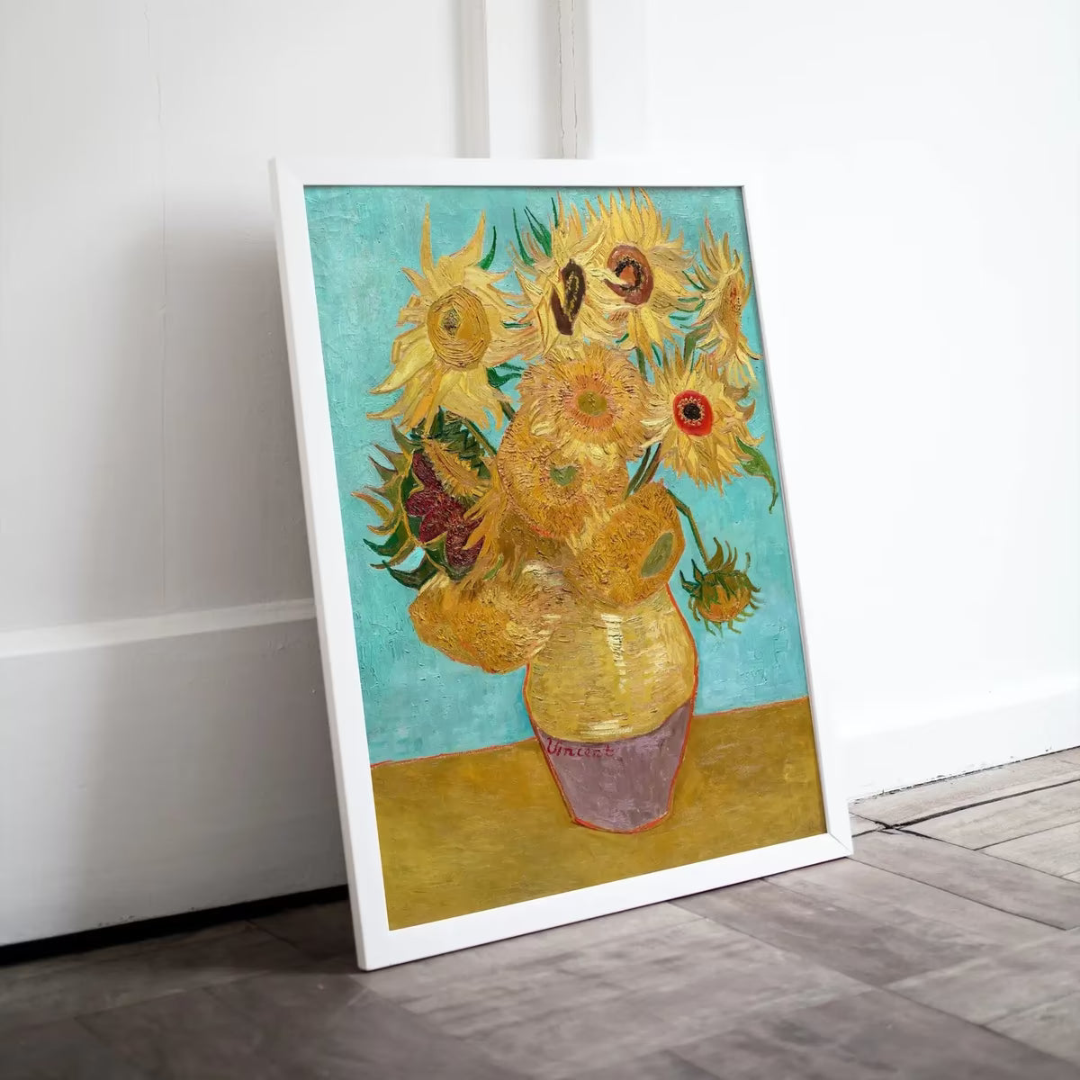 Sunflowers Painting Famous van Gogh Art Print. Instant Download Printable van Gogh Fine Art Vase With Twelve Sunflowers Vintage Painting. – Printable Wall Art