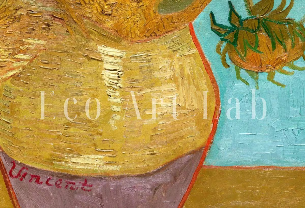 Sunflowers Painting Famous van Gogh Art Print. Instant Download Printable van Gogh Fine Art Vase With Twelve Sunflowers Vintage Painting. – Printable Wall Art