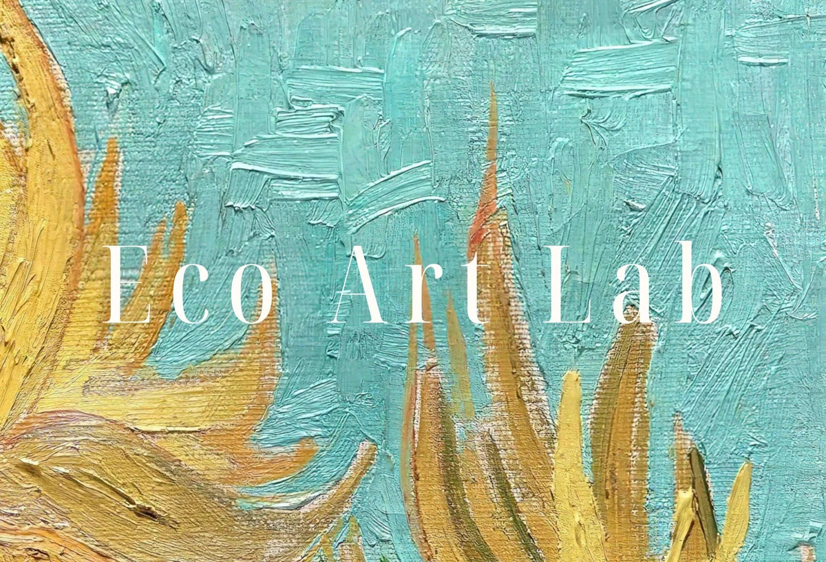 Peinture de tournesols, art célèbre de Van Gogh. Téléchargement instantané de la nature morte de van Gogh avec douze tournesols. Fine art de Van Gogh.