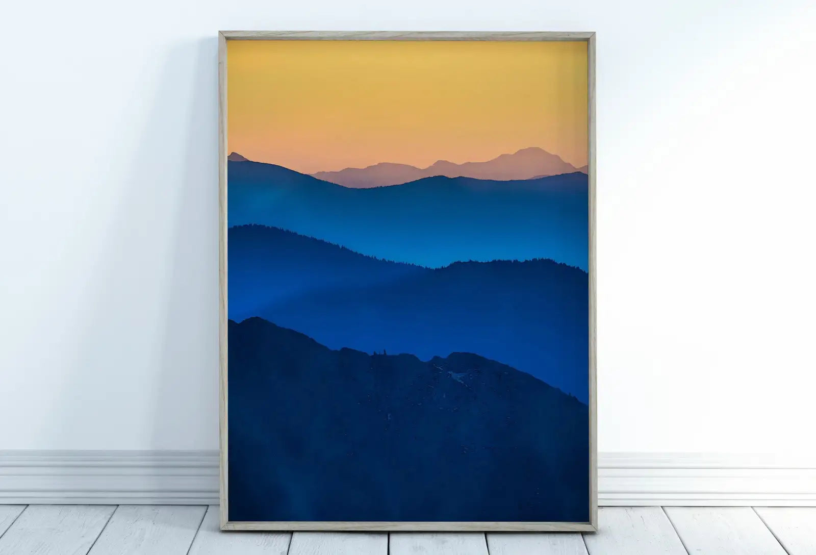 Included artwork preview showing first selection of artworks from Sunrise in the Mountains Vertical Abstract Wall Art Digital Print. Abstract Printable Wall Art Instant Download. Colorful Minimalist Decor.
