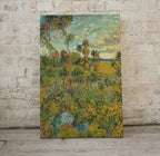 Sunset at Montmajour Vincent van Gogh Printable Famous Landscape Art Print. Instant Download van Gogh Print Vintage Painting Fine Art Print – Printable Wall Art Set