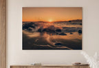 Included artwork preview showing first selection of artworks from Sunset on the Beach View Landscape Photography. Printable Wall Art, Home or Office Nautical Decor. Beach Print Digital Art. Instant Download.