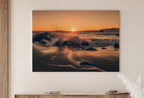 Sunset on the Beach View Landscape Photography. Printable Wall Art, Home or Office Nautical Decor. Beach Print Digital Art. Instant Download – Printable Wall Art Set