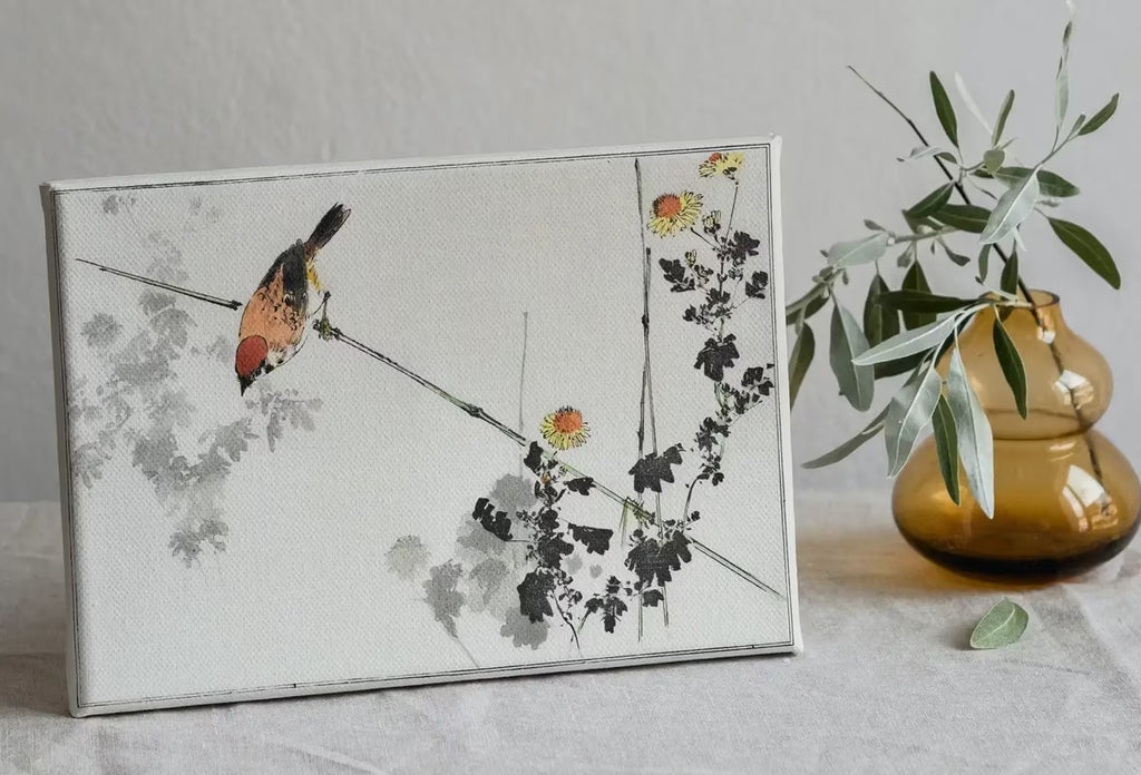 Swallow Bird illustration Vintage Japanese Painting. Japanese Wall Art Printable Poster. 19th Century Japanese Vintage Wall Art, Bird Art – Printable Wall Art