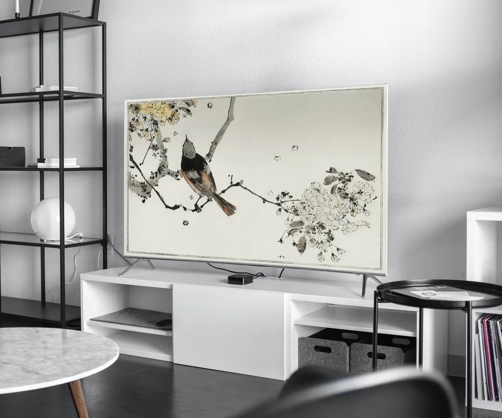 Second included artwork preview from Swallow Bird on Branch Frame TV Art. Vintage Japanese Painting Samsung Art TV, Digital Download for Samsung Frame, Frame TV Art featuring various scenes.