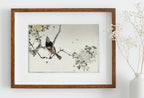 Second included artwork preview from Swallow Bird on Branch Vintage Japanese Painting. Japanese Wall Art Printable Poster. 19th Century Japanese Vintage Wall Art, Bird Asian Art featuring various scenes.
