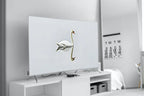 Second included artwork preview from Swan in Clear Waters Frame TV Art, Digital Download, Digital Art for Tv Swan Decor, White Frame TV Art, Swan Painting featuring various scenes.