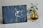 Second included artwork preview from Swan on Water Printable Wall Art, for Home or Office Decor, Animal Painting Nature Print Digital Art Instant Download featuring various scenes.