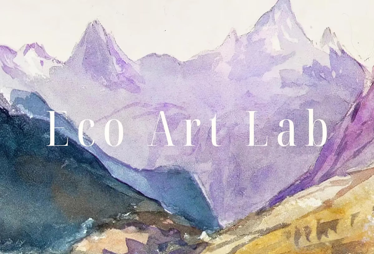 Switzerland Mountain Landscape Painting. Instant Download Vintage Watercolor Decor. Mountain Valley Printable Art. Famous Vintage Art Decor – Printable Wall Art