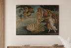 The Birth of Venus Vintage Famous Painting. Ancient Greek Mythology Painting Goddess Art. Antique Greek Mythology Art Printable Digital – Printable Wall Art