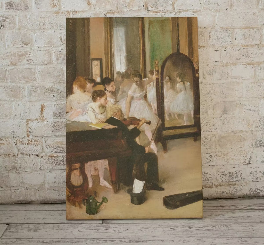 The Dancing Class Edgar Degas Famous Painting Printable Art Print. Instant Download Degas Print. Vintage Ballerina Wall Art  – Printable Wall Art