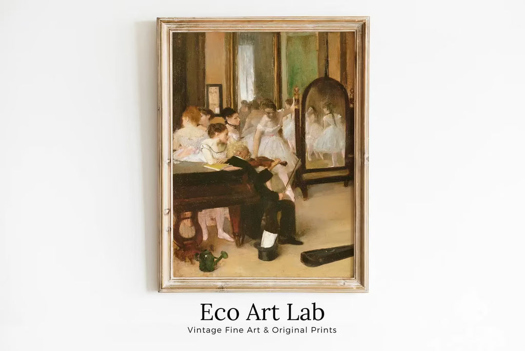 The Dancing Class Edgar Degas Famous Painting Printable Art Print. Instant Download Degas Print. Vintage Ballerina Wall Art  – Printable Wall Art