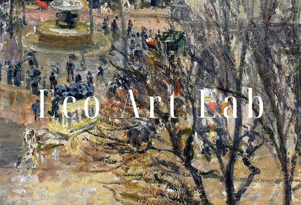 The French Theater Square in Paris Painting. Printable Famous Art Print Instant Download Vintage Cityscape View Wall Decor. Fine Art Print – Printable Wall Art