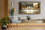 Detail view of artwork from The Last Supper Wall Art. (variation 2)