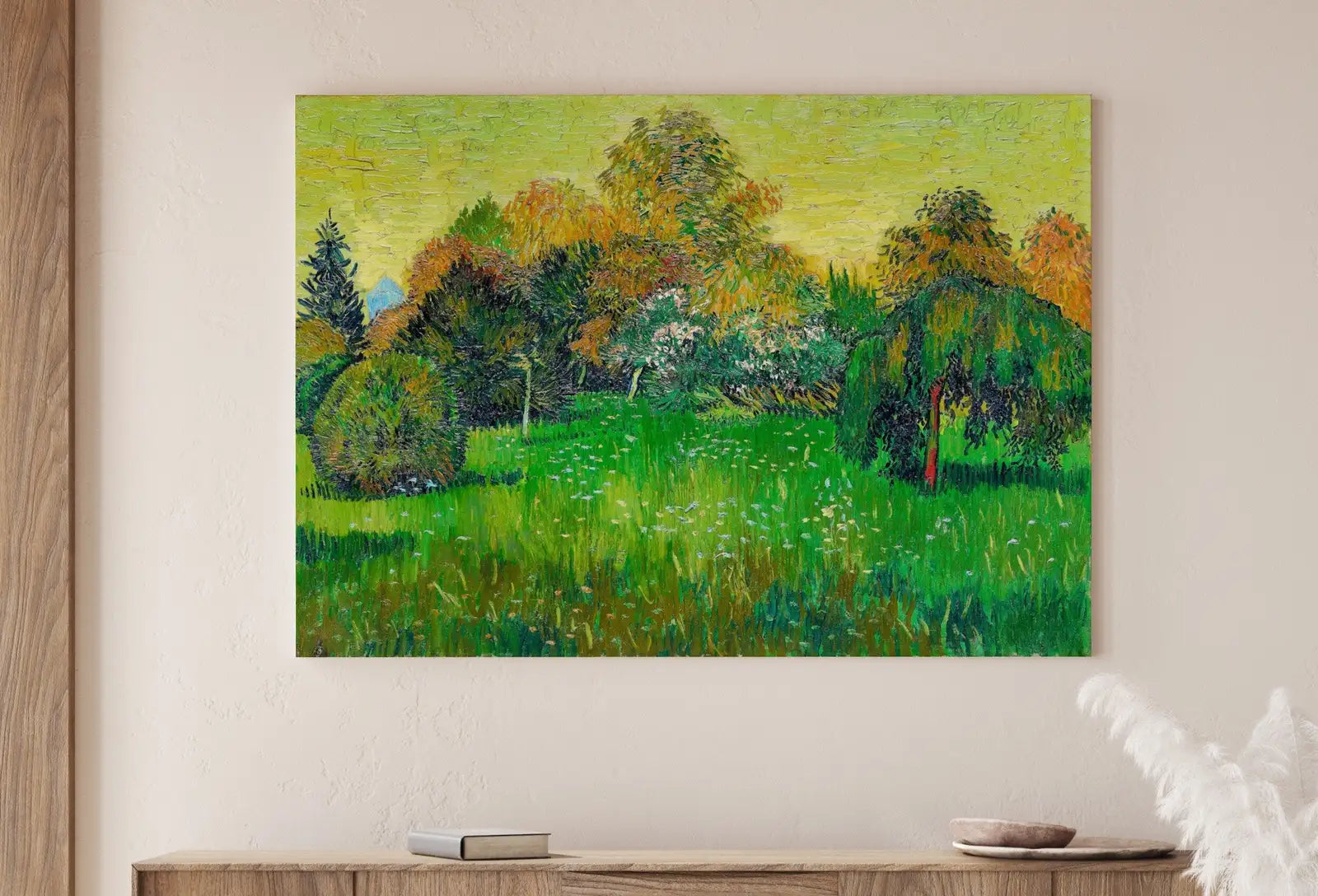 Le Jardin du Poète, Peinture Célèbre de Van Gogh - Téléchargement Instantané, Décor Vintage. Art Mural Botanique de Vincent van Gogh à Télécharger. Impression Vintage