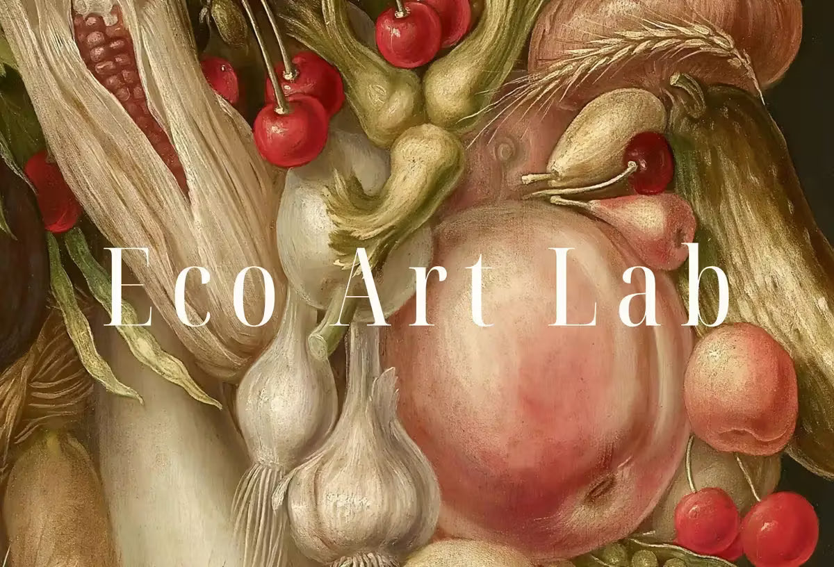 The Seasons by Giuseppe Arcimboldo. Vintage Printable Art Representing The seasons with Fruits, Flowers & Vegetables. Colorful Botanical Art – Printable Wall Art