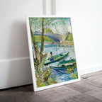 The Seine River in Springtime Vincent van Gogh Printable Famous Art Prints. Instant Download van Gogh Print Vintage Painting. Fine Art Print – Printable Wall Art Digital Download