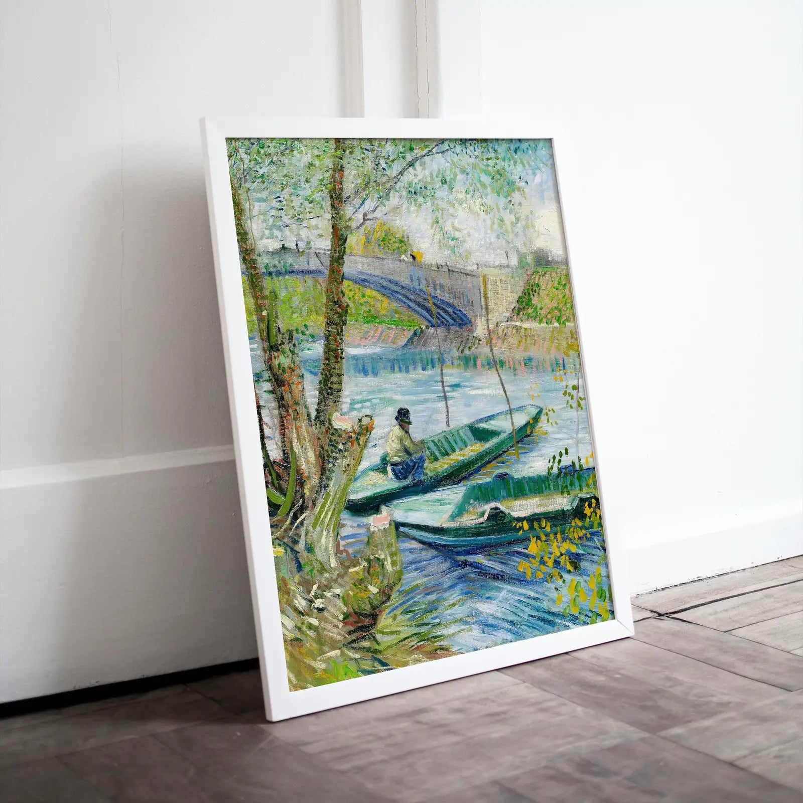 La Seine au printemps, impression d’art célèbre de Vincent van Gogh à imprimer. Téléchargement instantané d’impression de Van Gogh, peinture vintage. Impression d’art fin