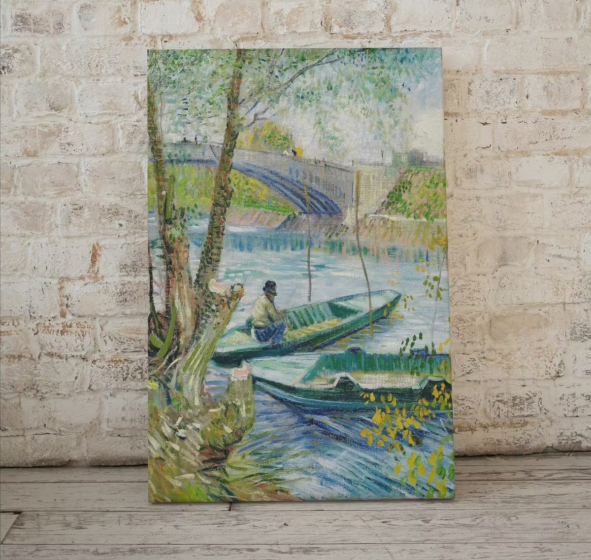 The Seine River in Springtime Vincent van Gogh Printable Famous Art Prints. Instant Download van Gogh Print Vintage Painting. Fine Art Print – Printable Wall Art
