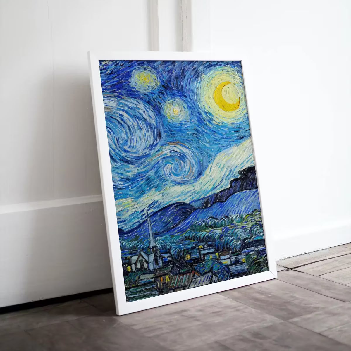 The Starry Night by Vincent van Gogh Printable Famous Art Print. Instant Download van Gogh Print Vintage Painting. Fine Art Print Wall Decor – Printable Wall Art