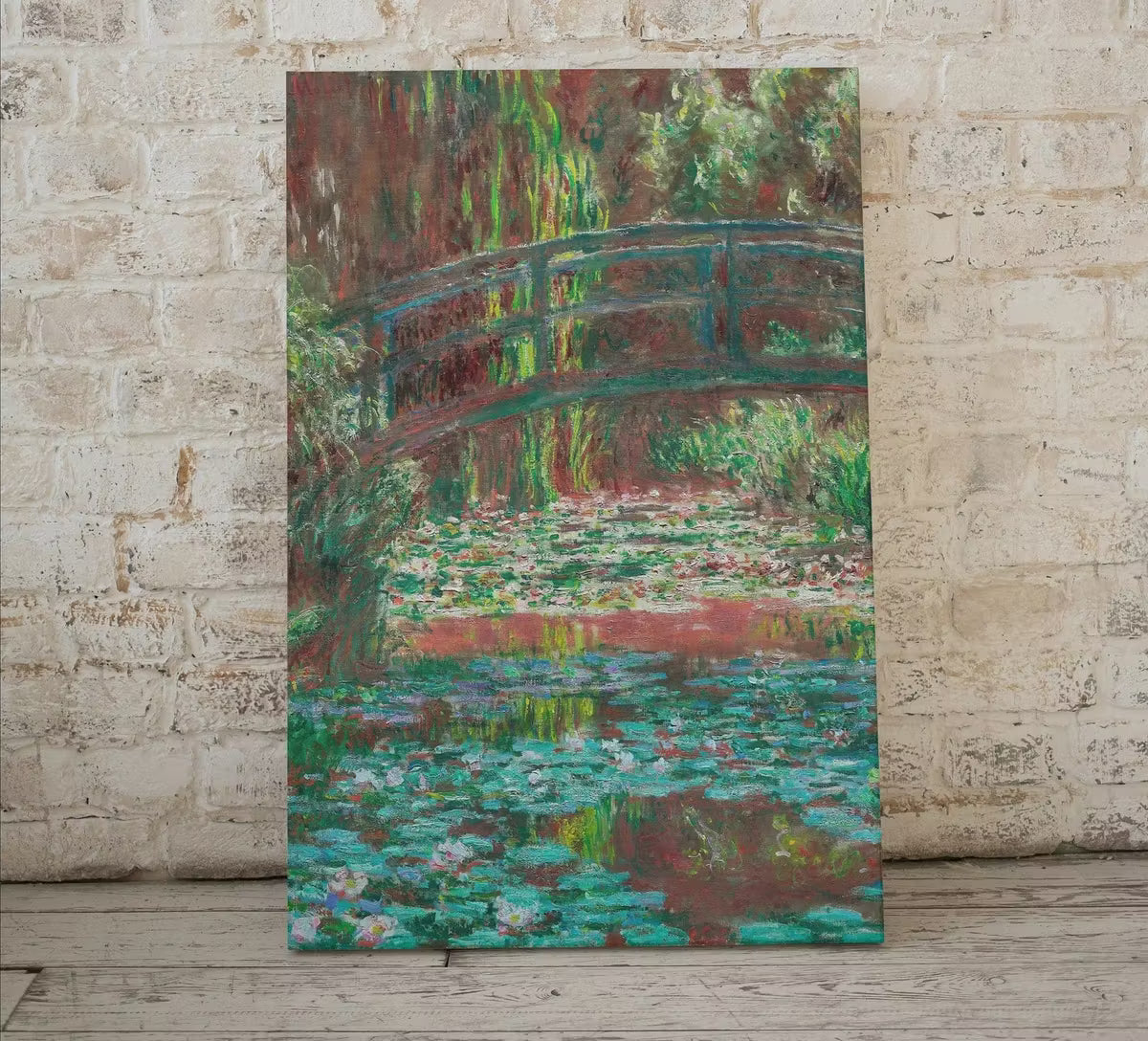 The Water Lily Pond Claude Monet Famous Painting. Instant Download Vintage Decor. Monet Botanical Print Printable Wall Art. Vintage Decor – Printable Wall Art