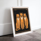 Three Cats Painting Vintage Art Nouveau Print Wall Art. Instant Download Cat Poster Julie De Graag Printable Wall Art. Art Nouveau Poster – Printable Wall Art