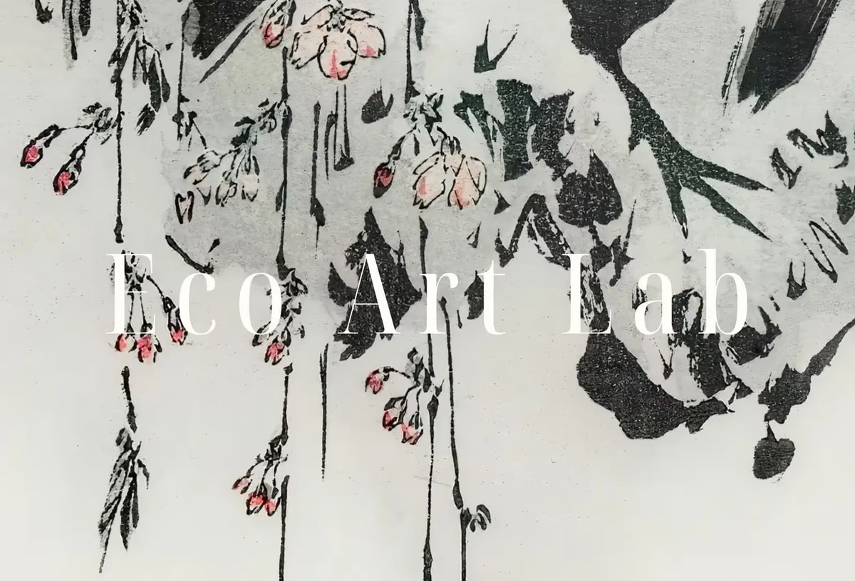 Three Crows on a Branch. Japanese Painting Vintage Wall Art Printable Poster. 19th Century Japanese Vintage Wall Art Crow Japanese Painting – Printable Wall Art