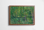 Trees and Undergrowth by Vincent van Gogh. Famous Printable Art. Instant Download van Gogh Print. Vintage Forest Painting. Fine Art Print – Printable Wall Art