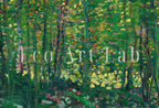 Trees and Undergrowth by Vincent van Gogh. Famous Printable Art. Instant Download van Gogh Print. Vintage Forest Painting. Fine Art Print – Printable Wall Art