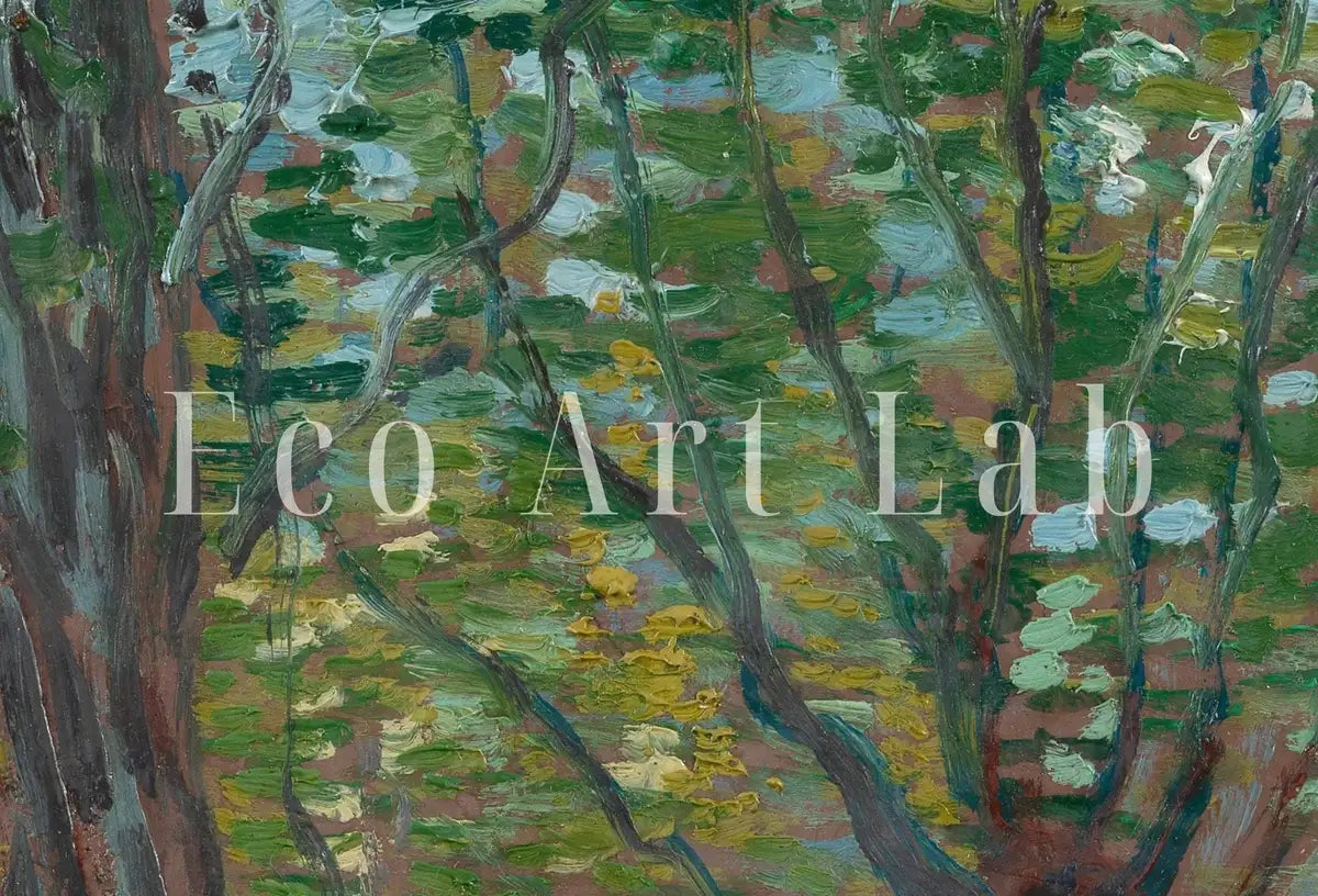 Trees in Nederlands Vincent van Gogh Famous Printable Art. Instant Download van Gogh Print. Vintage Forest Painting. Fine Art Print – Printable Wall Art Digital Download – Digital Download