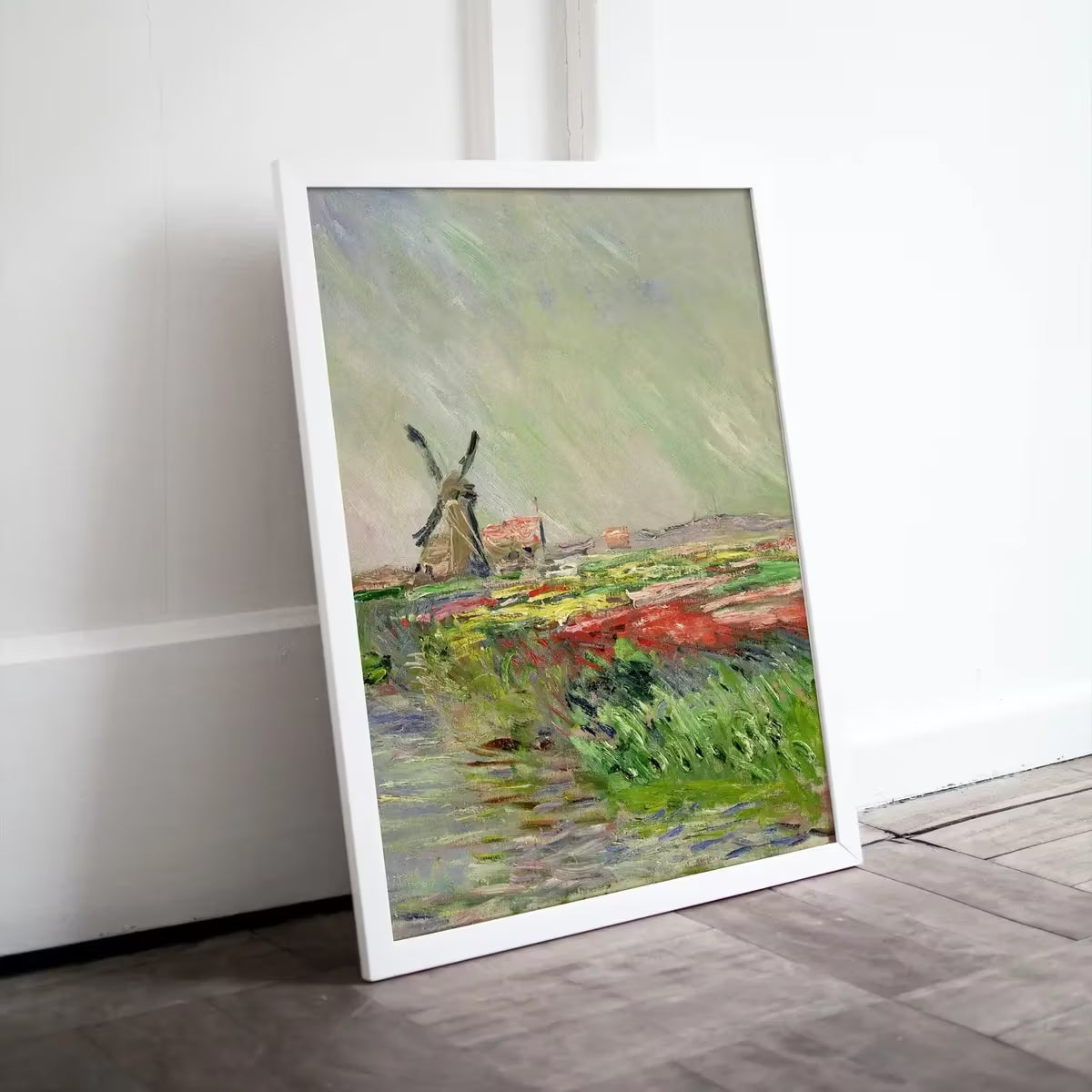 Tulip Field in Holland Claude Monet Instant Download Vintage Decor. Famous Monet Painting. Monet Landscape Printable Wall Art. Vintage Decor – Printable Wall Art