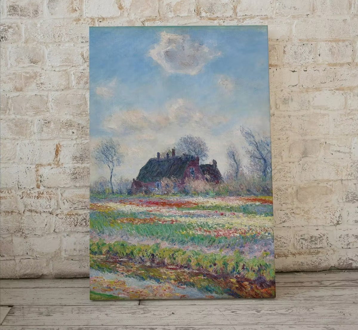 Tulip Fields Claude Monet Painting Famous Monet Art. Instant Download Vintage Decor. Vintage Landscape Tulip Printable Wall Art Spring Decor – Printable Wall Art