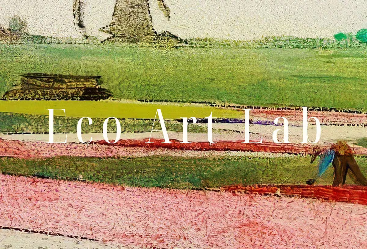 Tulips Flowers Field Famous Vintage Oil Painting. Instant Download Vintage Decor. Vintage Landscape Tulip Printable Wall Art. Spring Decor – Printable Wall Art