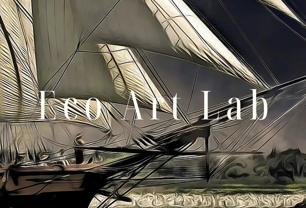 Second included artwork preview from USS Constitution "Old Ironsides" Sailing Ship at Full Sail. Sailboat Print, Printable Wall Art Digital Print, Nautical Wall Decor Boat Print featuring various scenes.