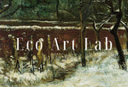 Vicarage Garden Under Snow by Vincent van Gogh. Printable Famous Art Print. Instant Download van Gogh Print Vintage Painting. Fine Art Print – Printable Wall Art Digital Download