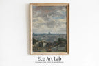View of Paris Vincent van Gogh Printable Famous Oil Painting. Instant Download van Gogh Print European Landscape Vintage Wall Decor Fine Art – Printable Wall Art Digital Download – Digital Download
