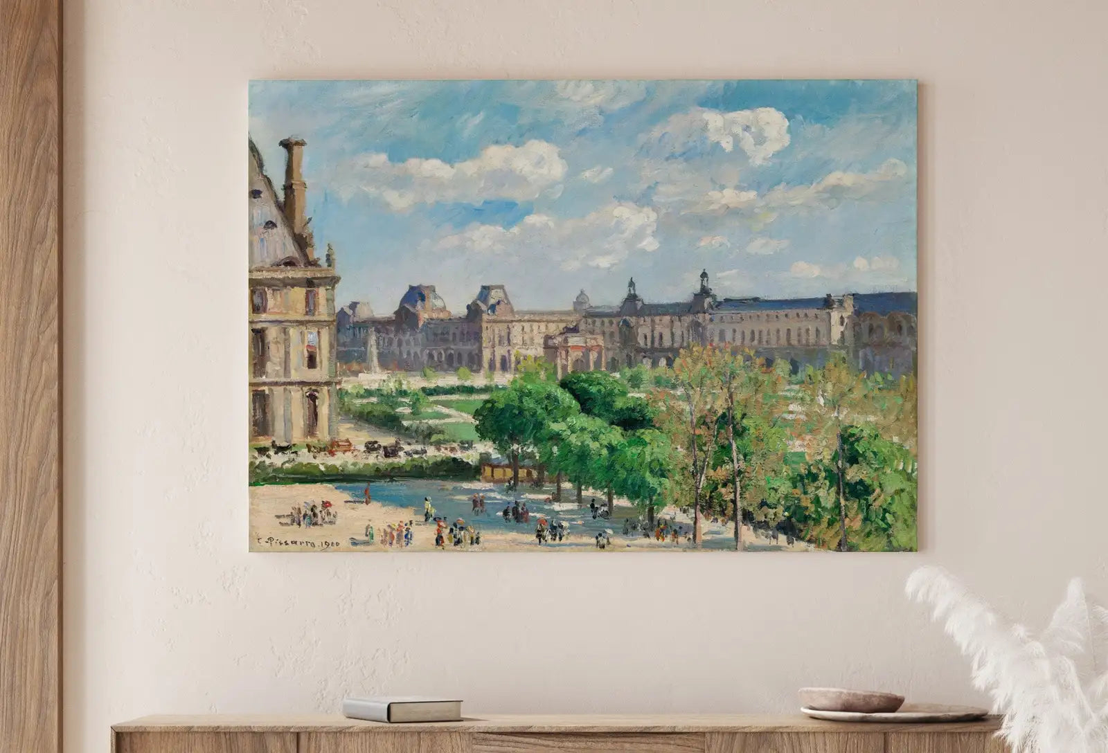 View of the Place du Carrousel in Paris Painting. Printable Famous Art Print. Instant Download Vintage Cityscape Wall Decor. Fine Art Print – Printable Wall Art Digital Download – Digital Download