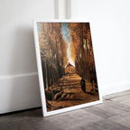 Vincent van Gogh Autumn Landscape Painting Printable Famous Art Print. Instant Download van Gogh Print Vintage Fine Art  – Printable Wall Art