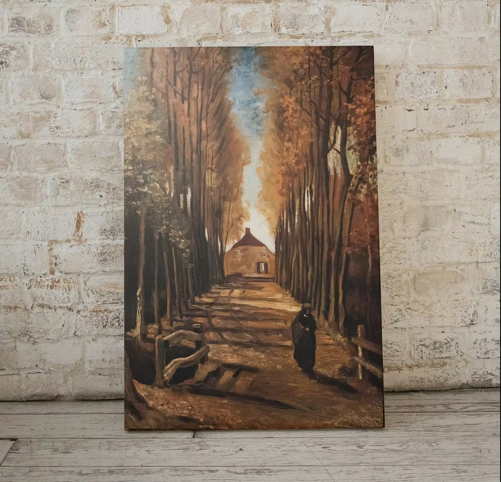 Vincent van Gogh Autumn Landscape Painting Printable Famous Art Print. Instant Download van Gogh Print Vintage Fine Art  – Printable Wall Art