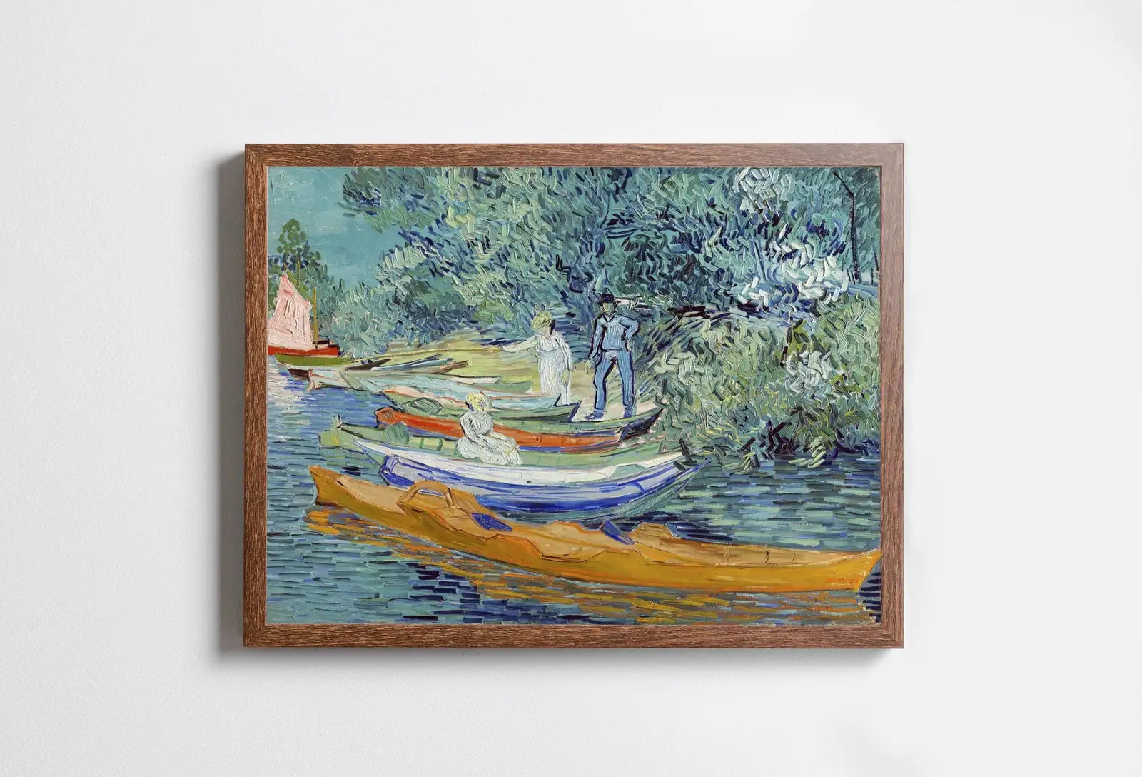 Vincent van Gogh Bank of the Oise at Auvers Printable Famous Art Prints. Instant Download van Gogh Print Vintage Painting. Fine Art Print – Printable Wall Art Digital Download