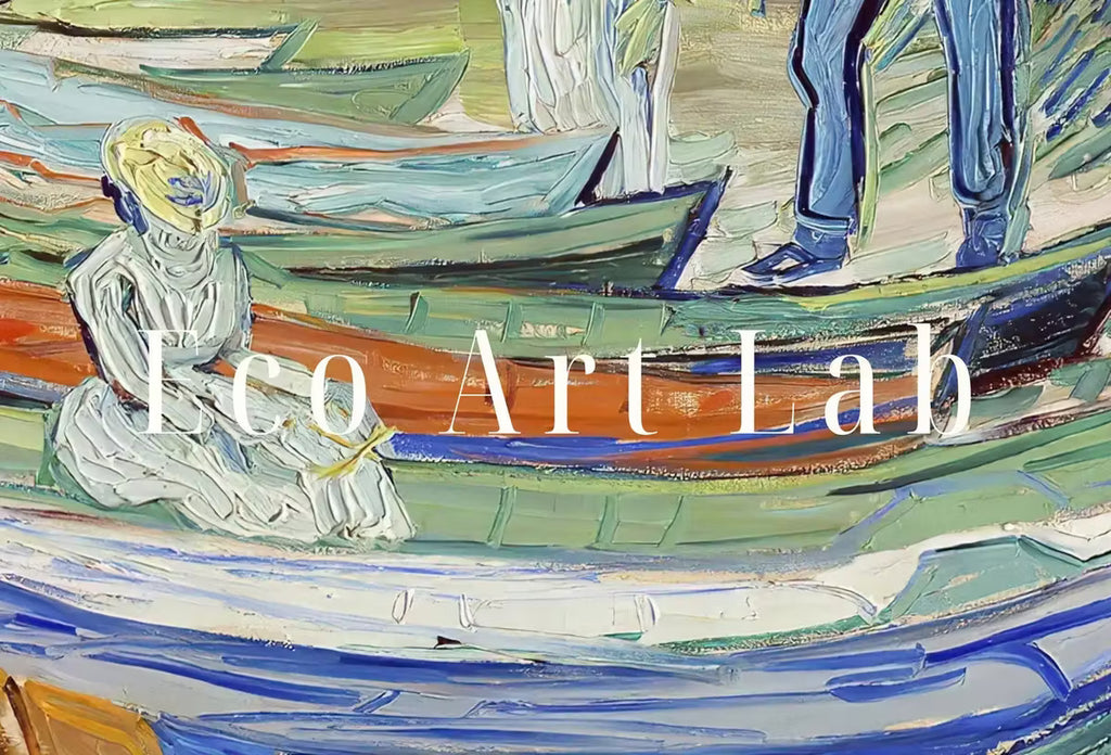 Vincent van Gogh Bank of the Oise at Auvers Printable Famous Art Prints. Instant Download van Gogh Print Vintage Painting. Fine Art Print – Printable Wall Art