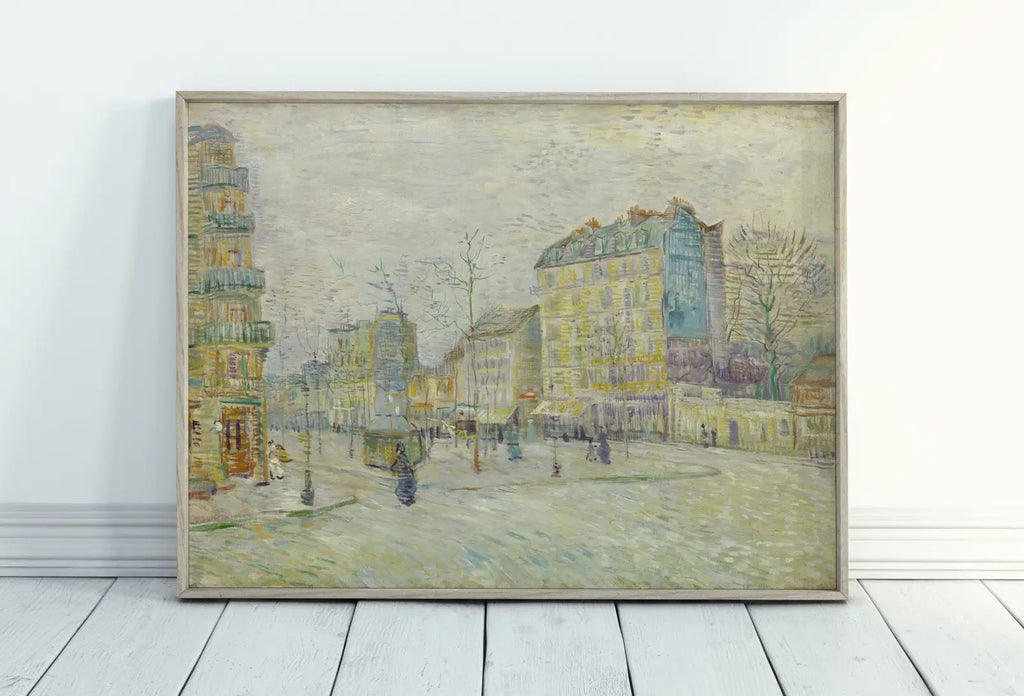 Vincent van Gogh Boulevard de Clichy Painting. Famous Printable Art. Instant Download. Paris Street van Gogh Vintage Fine Art – Printable Wall Art Digital Download – Digital Download