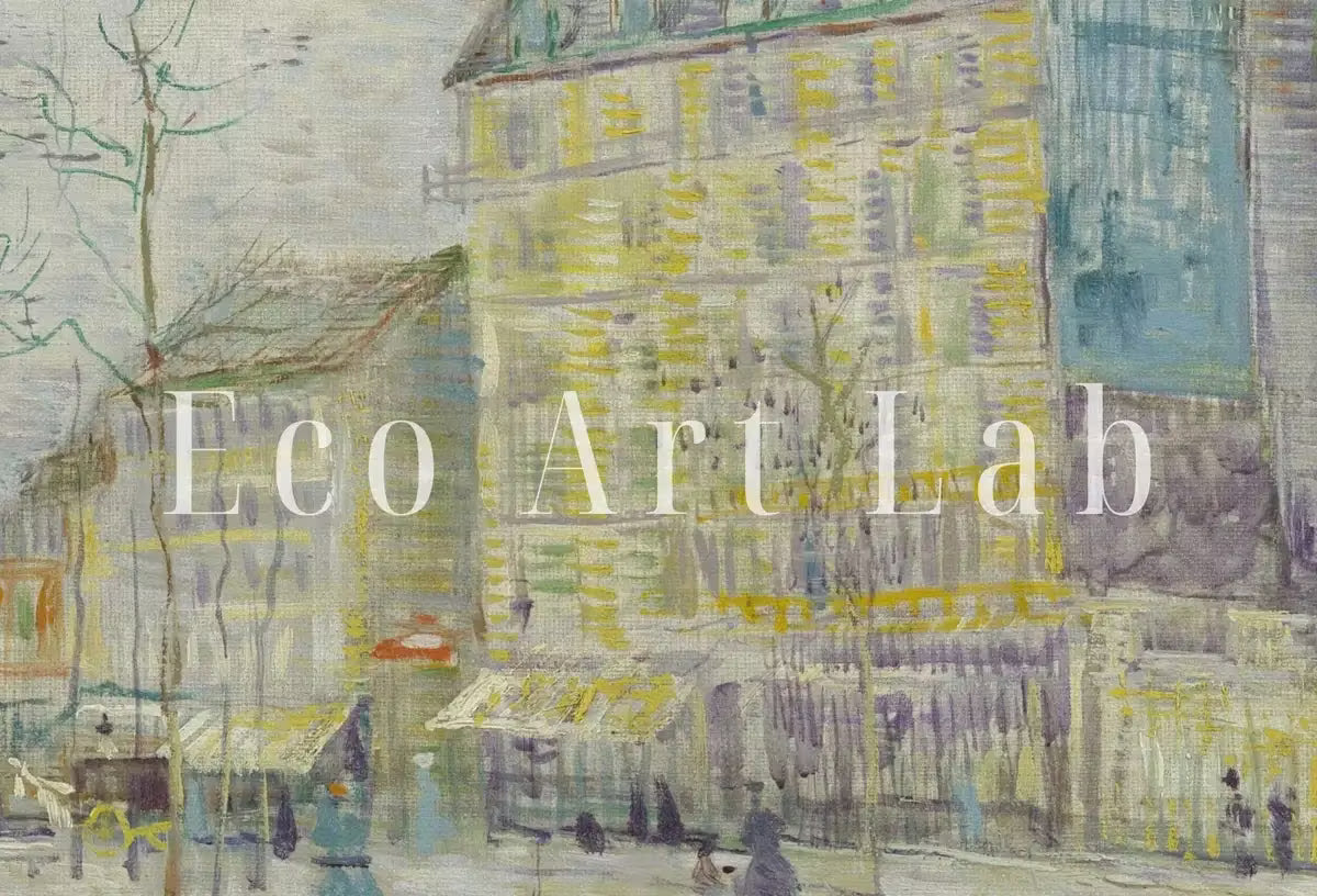 Vincent van Gogh Boulevard de Clichy Painting. Famous Printable Art. Instant Download. Paris Street van Gogh Vintage Fine Art – Printable Wall Art